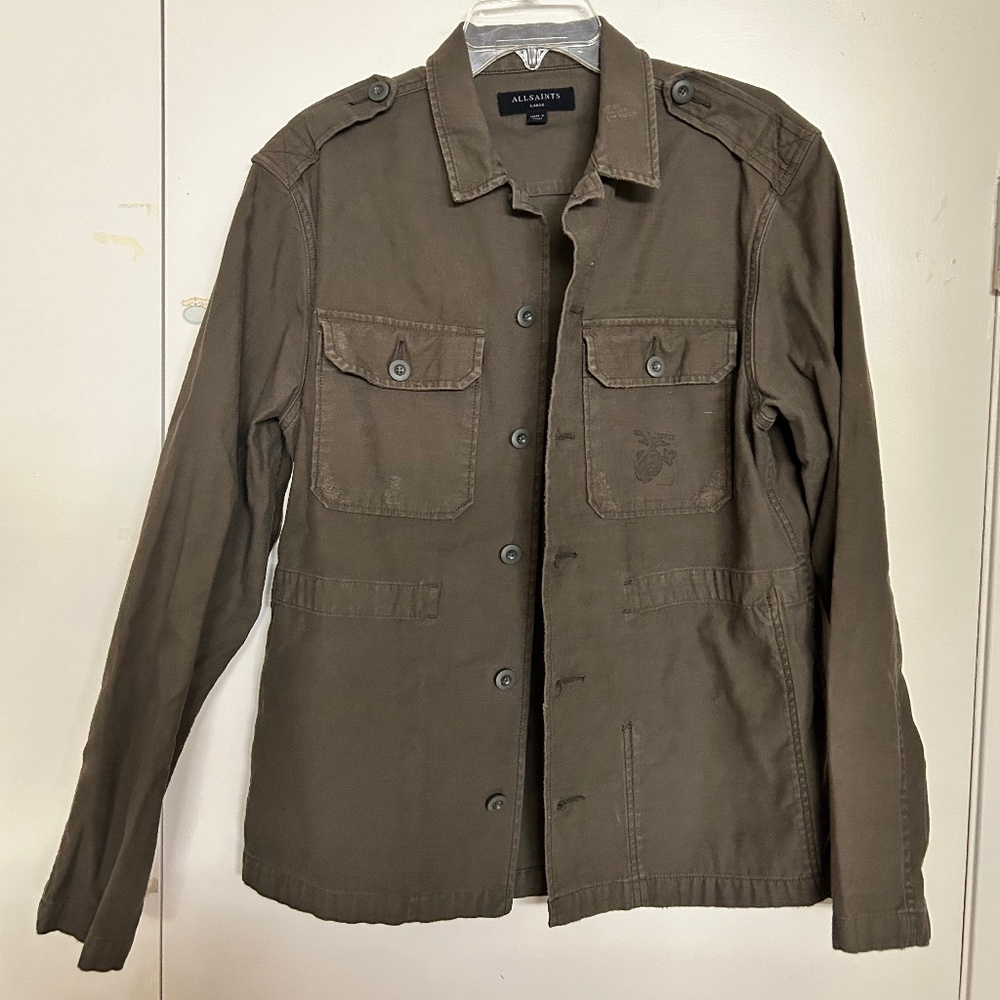 Allsaints Vintage Military Shirt/Jacket